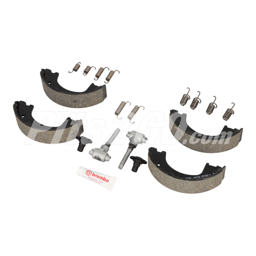 Juego balatas, para Vanes, Marca del producto: Mercedes-Benz, compatible con: Sprinter,Número de parte: A9064200420 image number 1