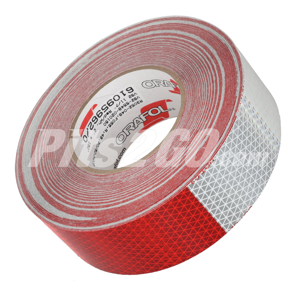 Cinta reflectante 2" x 150ft, para Remolque, Marca del producto: Great Dane, compatible con: Cajas,Número de parte:,REF18806 image number 1