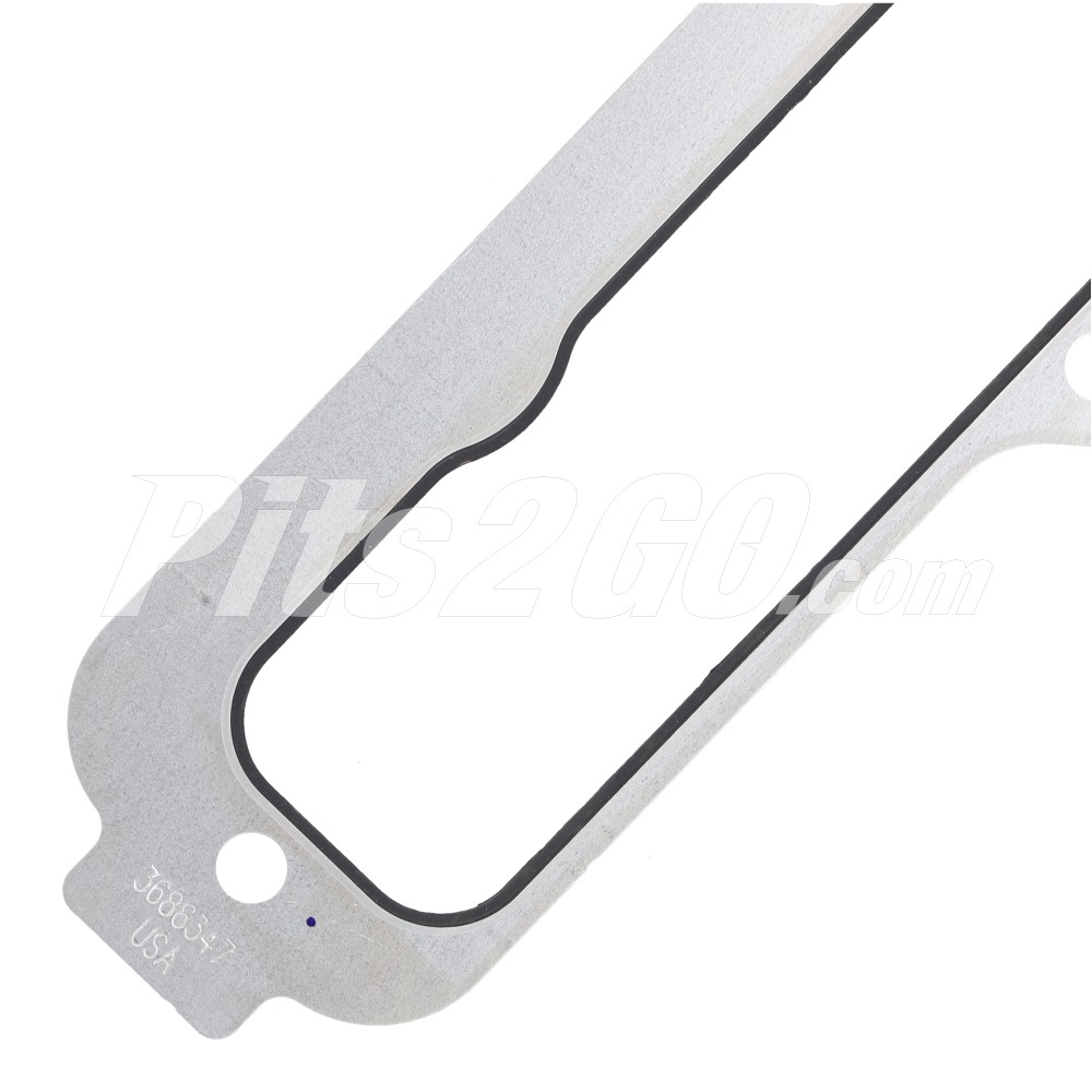 Junta, colector de admisión para Tractocamión, Marca Cummins, compatible con TAMD102A image number 2