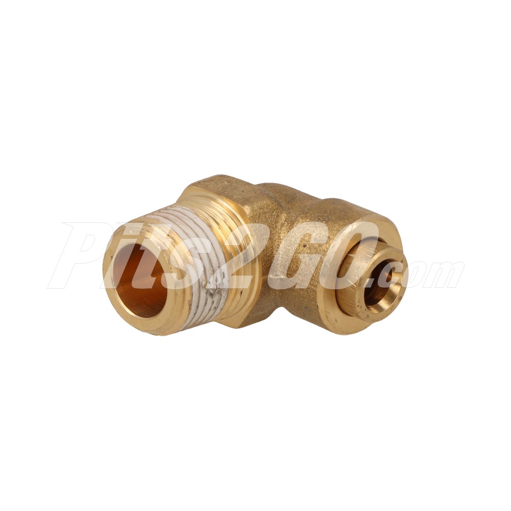 Conexión codo 3/8 npt x 1/4 pulgada para Tractocamión, Marca Volvo, compatible con FH image number 3