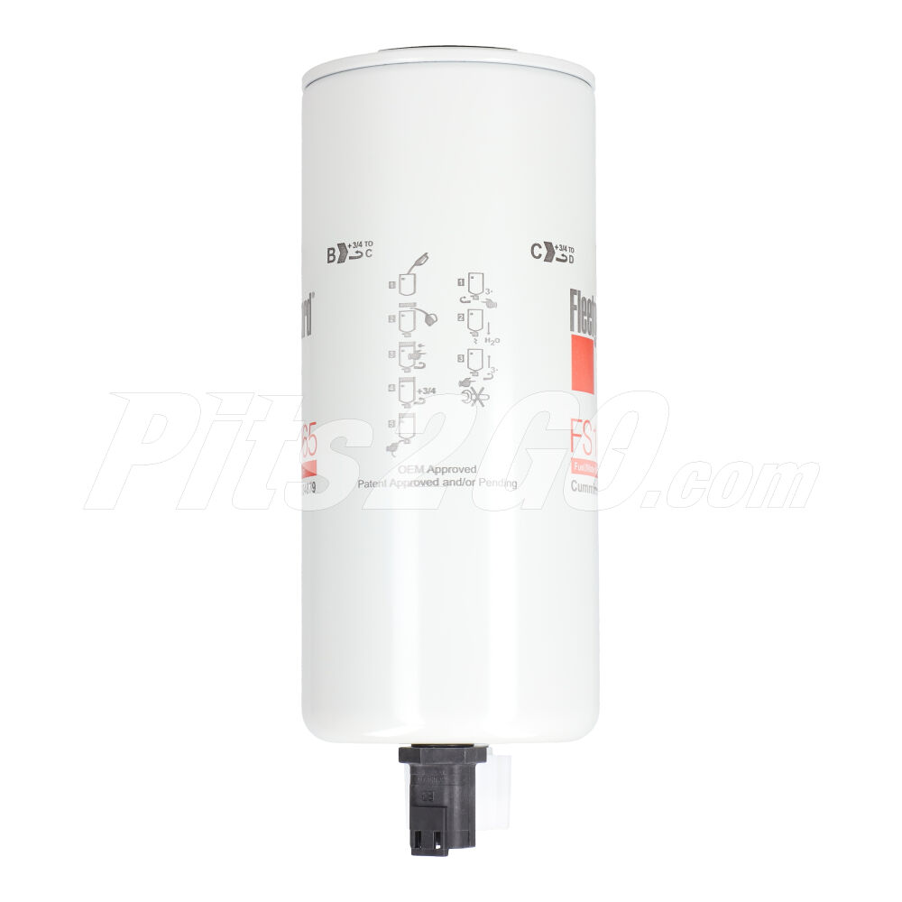 Filtro separador de agua combustible para Tractocamión, Marca Fleetguard, compatible con Genérico image number 2
