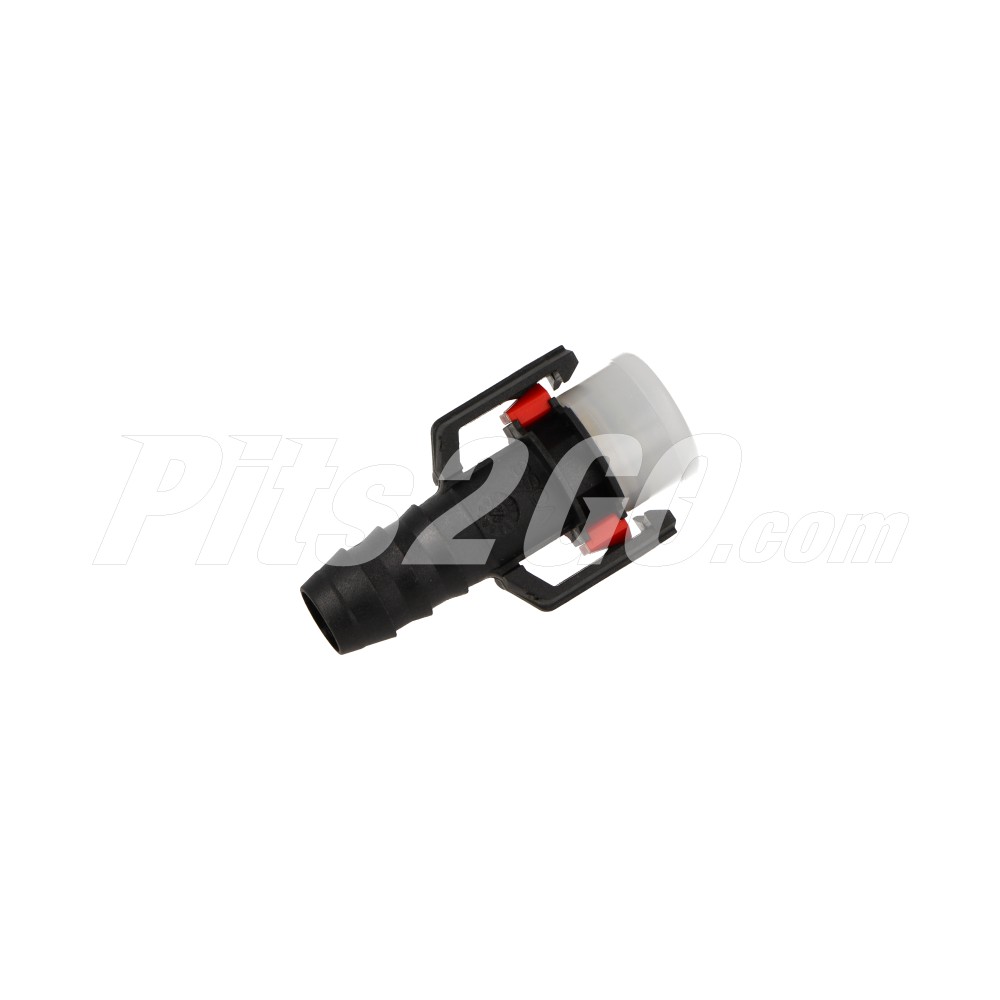 Conexión recta para manguera 5/8 roja para Tractocamión, Marca Volvo, compatible con FH image number 2