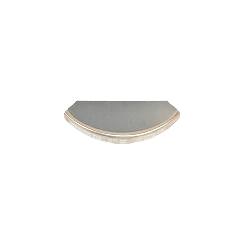 Cierre de esquina de techo gda, lámina de techo delantera de 6" rad alum para Remolques, Marca Great Dane, compatible con Cajas