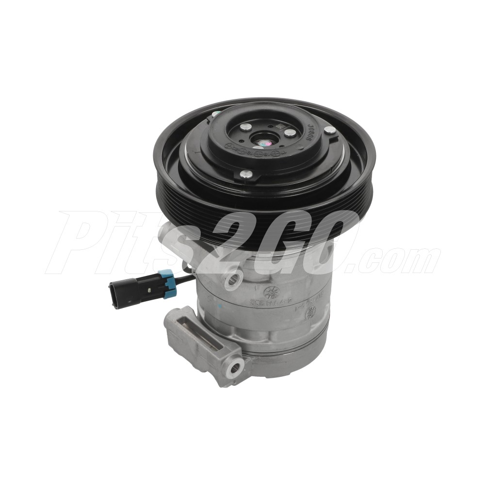 Compresor aire acondicionado Valeo 160 milímetros para Tractocamión, Marca Freightliner, compatible con Cascadia image number 3