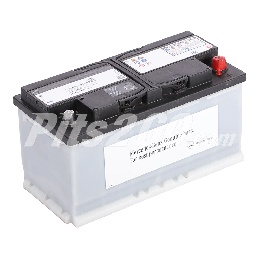 Batería Mercedes Benz 12v 100 ah para Vanes, Marca Mercedes-Benz, compatible con Sprinter image number 2