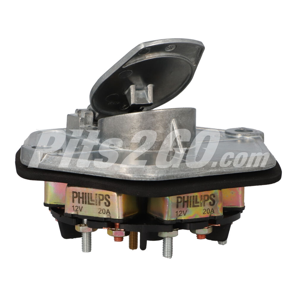 Conector hembra 7 vías con térmicos para Tractocamión, Marca Philips, compatible con Genérico image number 2