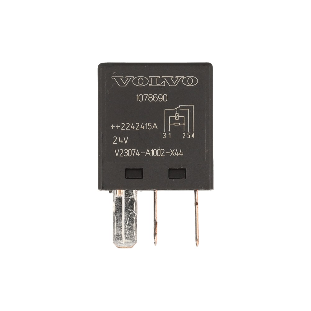 Relevador  24 volts 5 patas para Tractocamión, Marca Volvo, compatible con FH,FL,FM image number 0