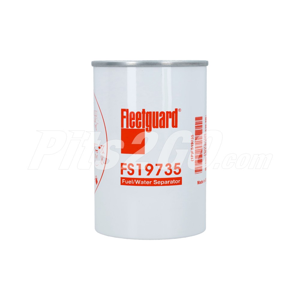 Filtro separador combustible para Tractocamión, Marca Fleetguard, compatible con FH image number 2