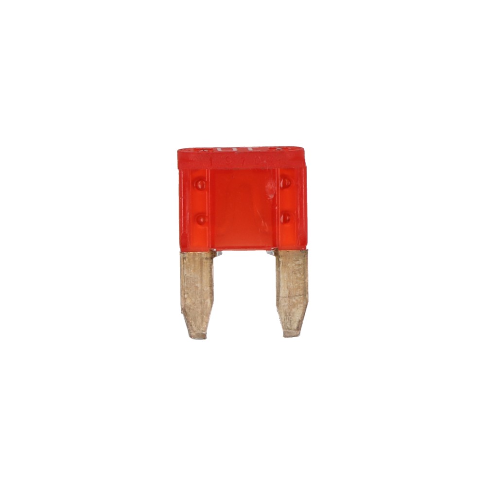 Fusible mini 10 amperes rojo para Tractocamión, Marca Volvo, compatible con FH,FM
