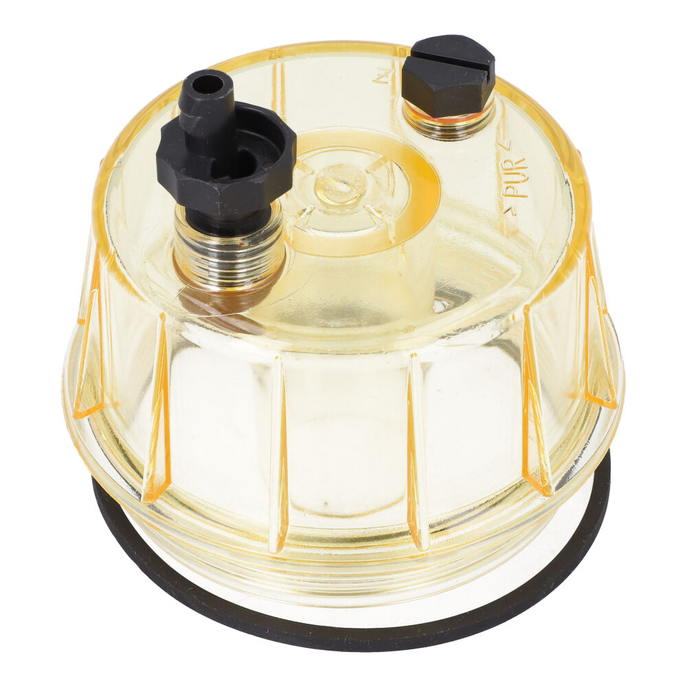 Tapa filtro sedimentador para Tractocamión, Marca Parker Hannifin, compatible con FLD112, FLD120