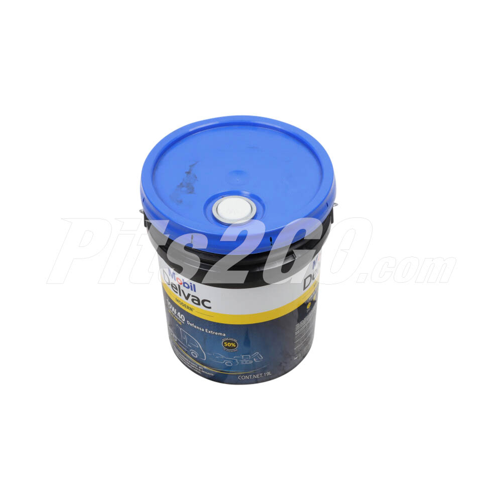 Aceite para motores a diésel SAE 15W-40 API CK-4, cubeta 19 litros image number 2