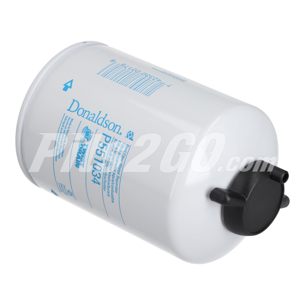 Filtro separador de agua para Tractocamión, Marca Donaldson, compatible con Genérico image number 1