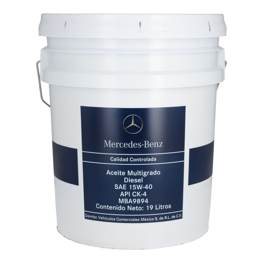 Aceite para motores a diésel multigrado SAE 15W-40 API CK-4, cubeta 19 litros image number 0