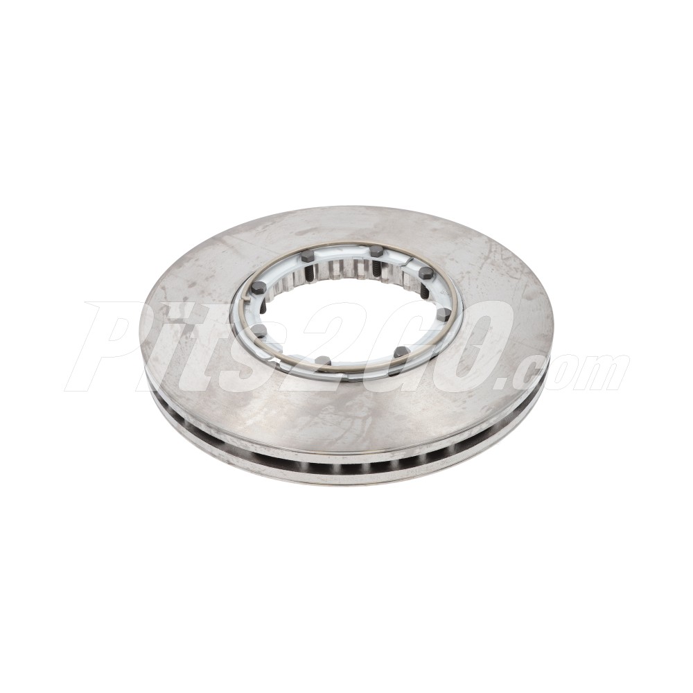 Disco freno ventilado para Tractocamión, Marca Volvo, compatible con FH image number 2