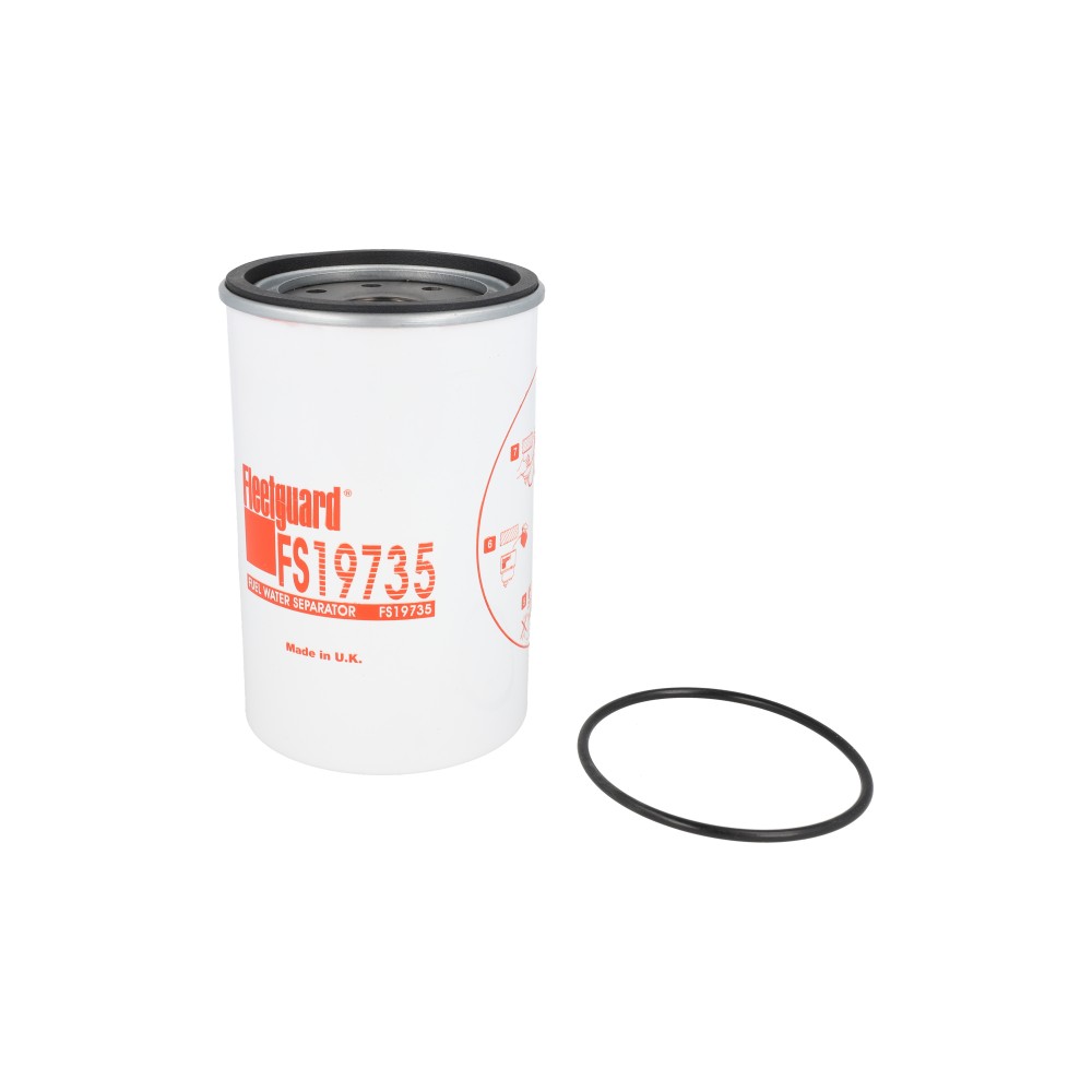 Filtro separador de agua para Tractocamión, Marca Fleetguard, compatible con Genérico