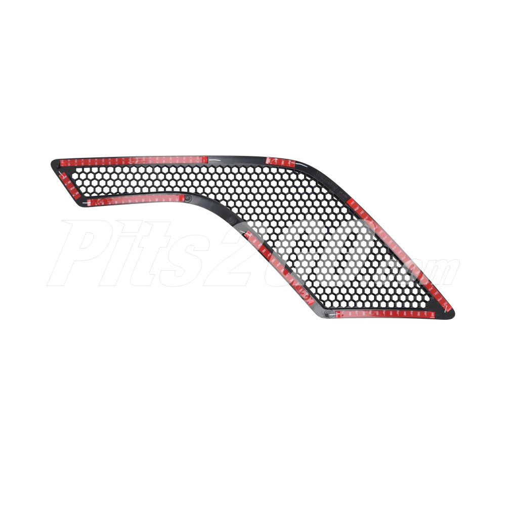 Rejilla lateral cofre izquierda para Tractocamión, Marca Volvo, compatible con VNL image number 1