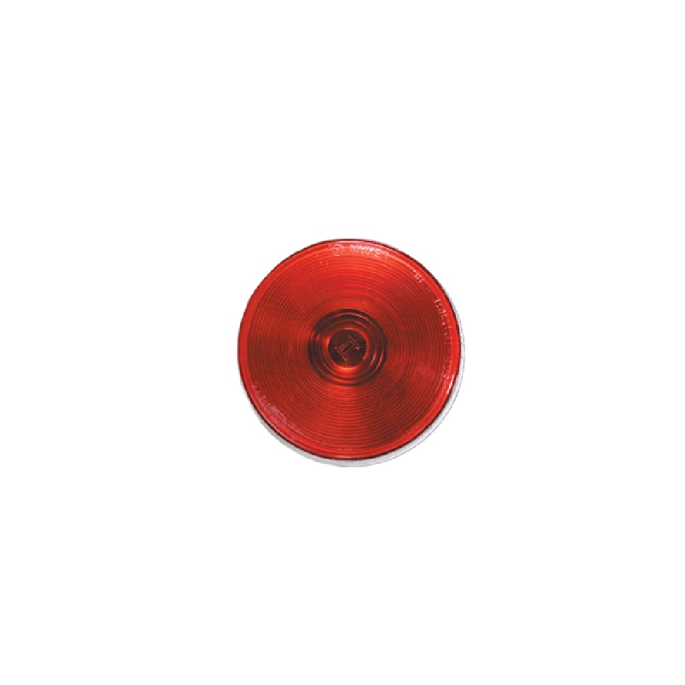 Lampara stt roja 4" redonda, incandescente, hembra pl-3 para Remolques, Marca Great Dane, compatible con Cajas image number 0