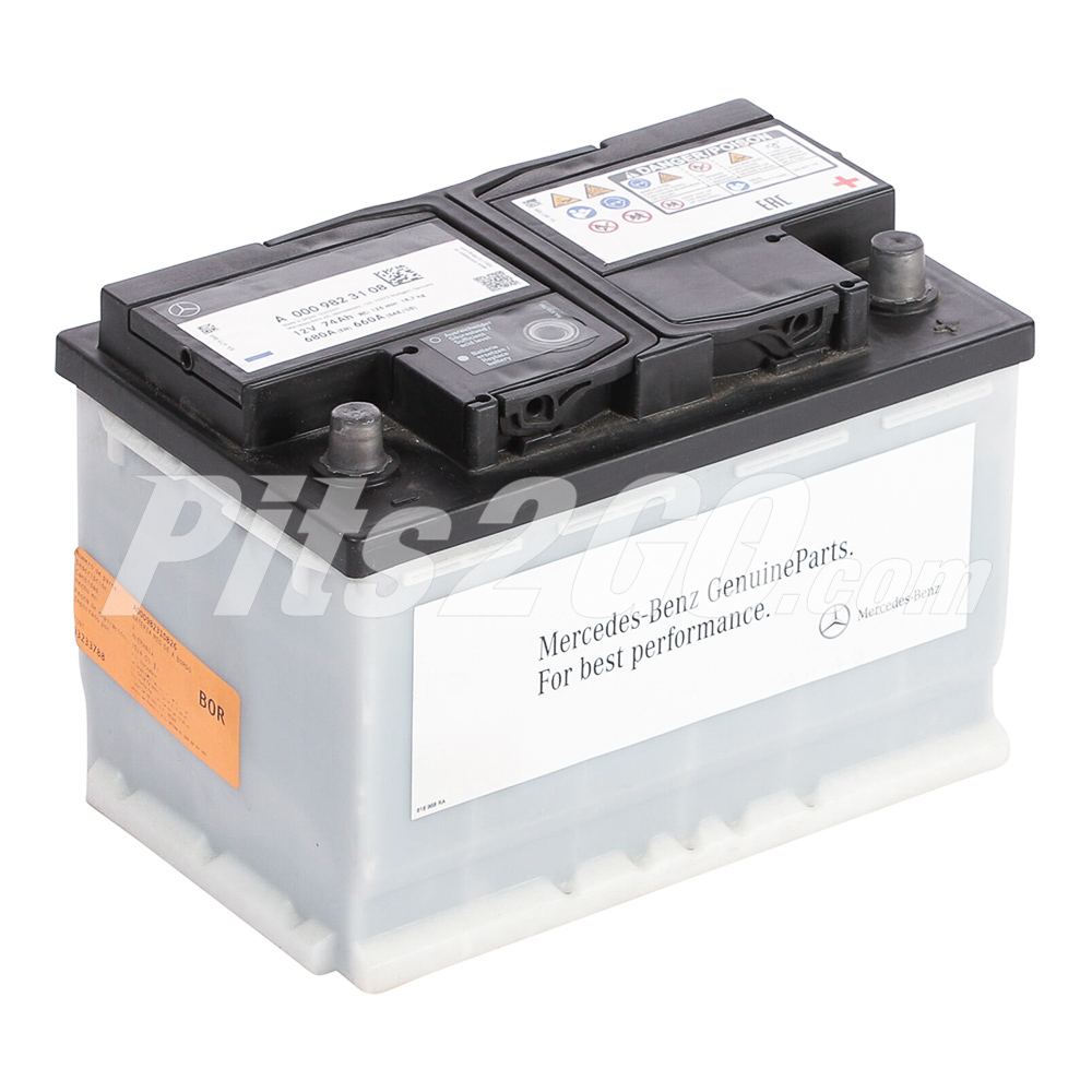 Batería Mercedes Benz 12v 74 ah para Vanes, Marca Mercedes-Benz, compatible con Sprinter image number 2