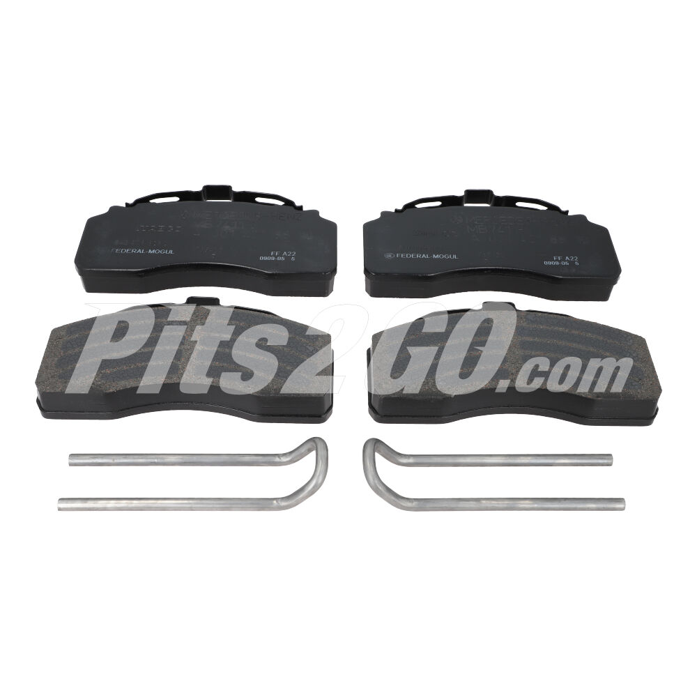 Pastilla freno de disco para Vanes, Marca Mercedes-Benz, compatible con Sprinter image number 1