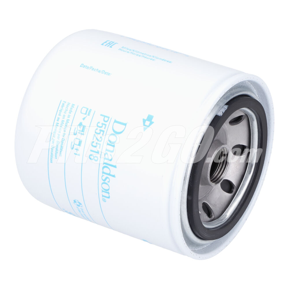 Filtro de aceite en roscable para Tractocamión, Marca Donaldson, compatible con Genérico image number 1