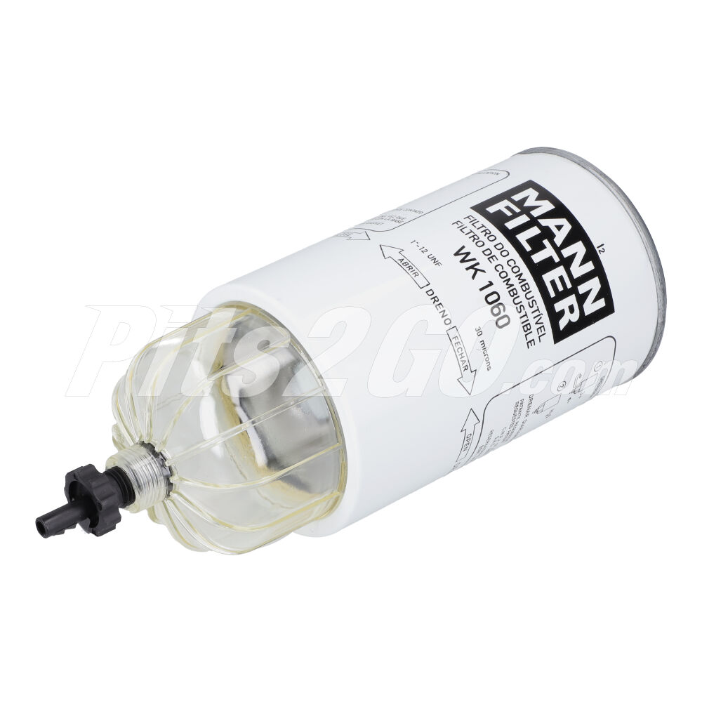 Filtro de combustible, para Tractocamión, Marca del producto: Mann Filter, compatible con: Genérico,número de parte:,FNNWK1060