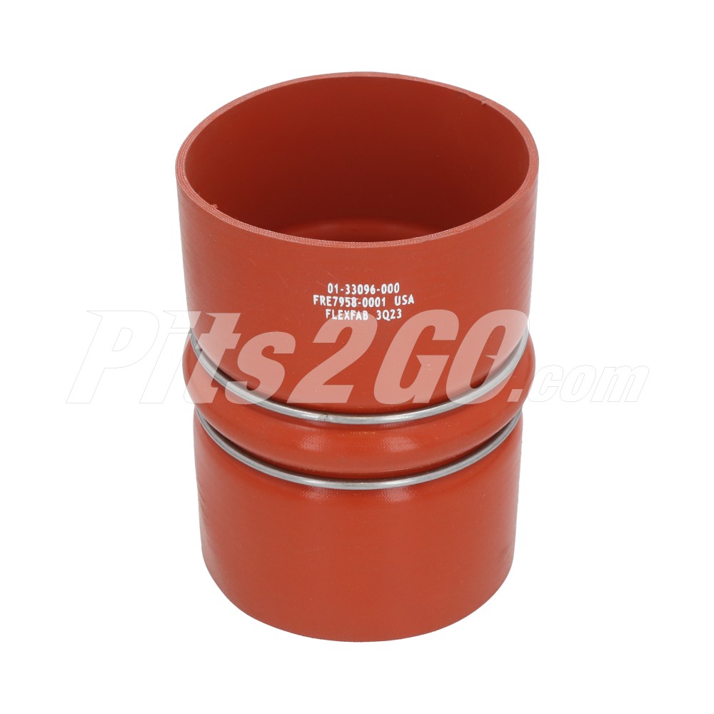 Manguera roja de admisión para Tractocamión, Marca Freightliner, compatible con Genérico image number 1