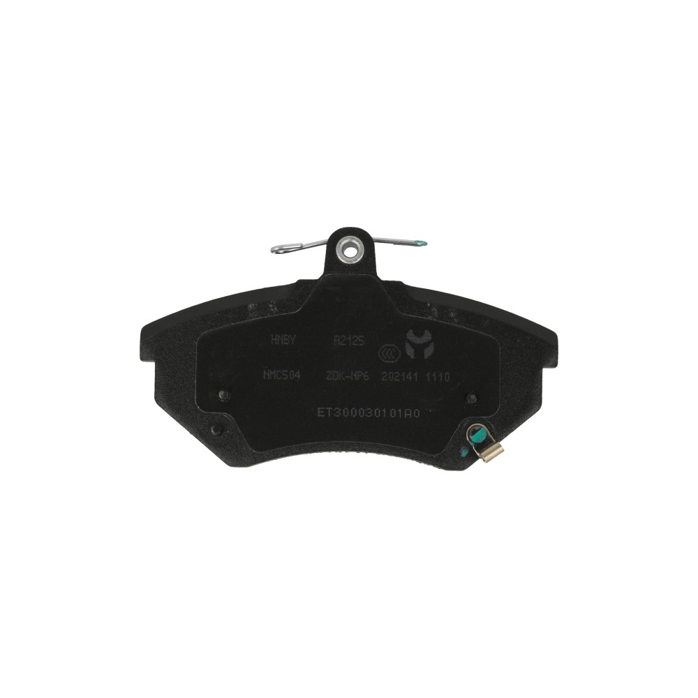 Pasta de freno delantero externa para Camión, Marca Foton, compatible con Foton