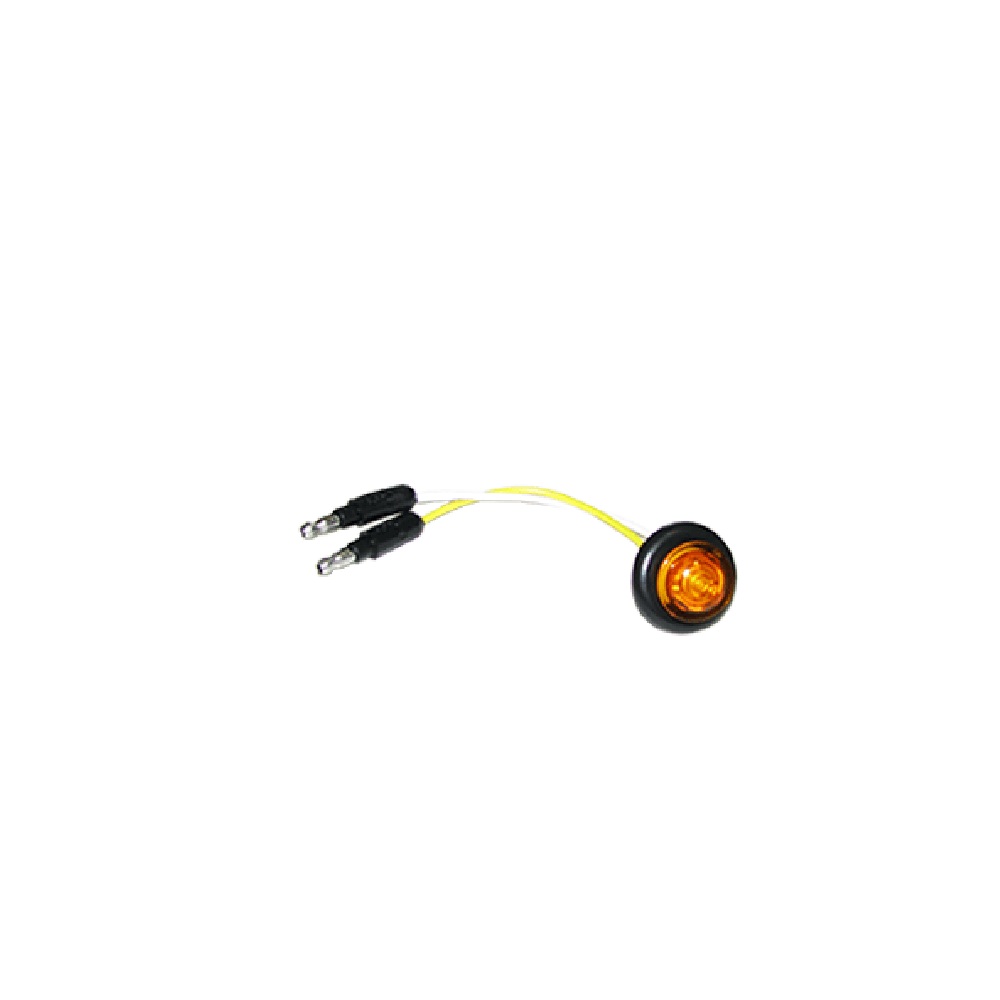 Lámpara de marcador amarilla de 0,75" led, lámpara combo de 1 diodo con balas para Remolques, Marca Great Dane, compatible con Cajas image number 0