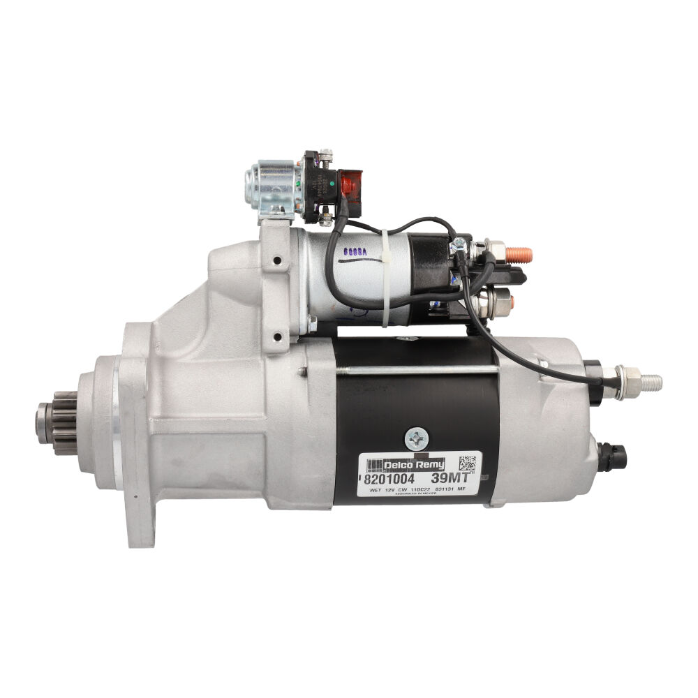 Arrancador 9 dientes 39mt de 12 volts para Tractocami&oacute;n, Marca Delco Remy, compatible con Gen&eacute;rico