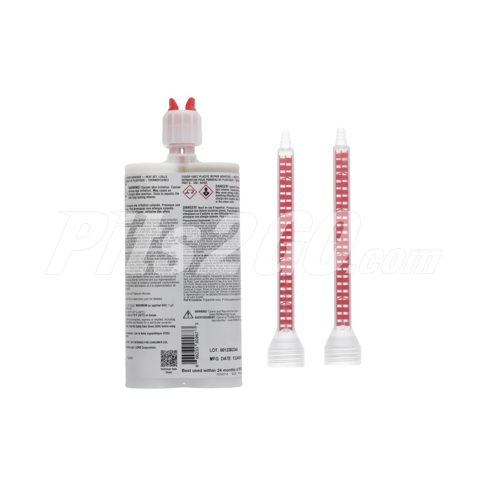 Juego pegamento fibra de vidrio 210 ml para Tractocamión, Marca Fusor, compatible con FH image number 1