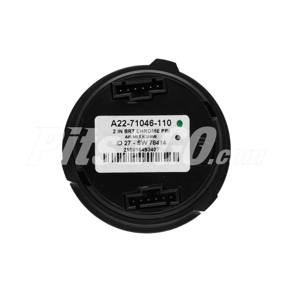 Indicador presión de aire para Tractocamión, Marca Freightliner, compatible con Century Class image number 4