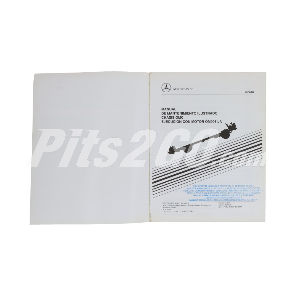 Manual para Buses, Marca Mercedes-Benz, compatible con MBO, Boxer image number 1