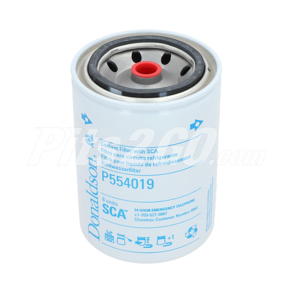 Filtro para refrigerante, anticongelante o agua tipo sellado, para Tractocamión, Marca del producto: Donaldson, compatible con: Genérico,número de parte:,DNP554019 image number 1