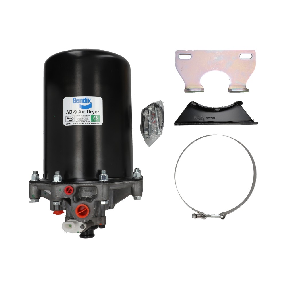 Secador de aire sistema hidráulico para Tractocamión, Marca Bendix, compatible con Genérico
