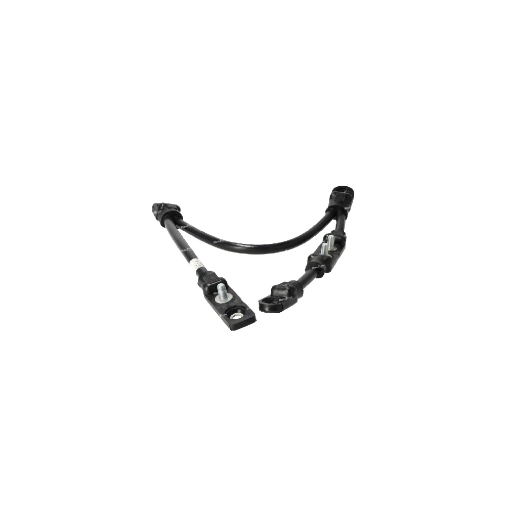 Cable puente de batería auxiliar negativa - 4 baterías, PLS, 3 pernos, para Tractocamión, Marca del producto: Freightliner, compatible con: Century Class,0648719000 image number 0
