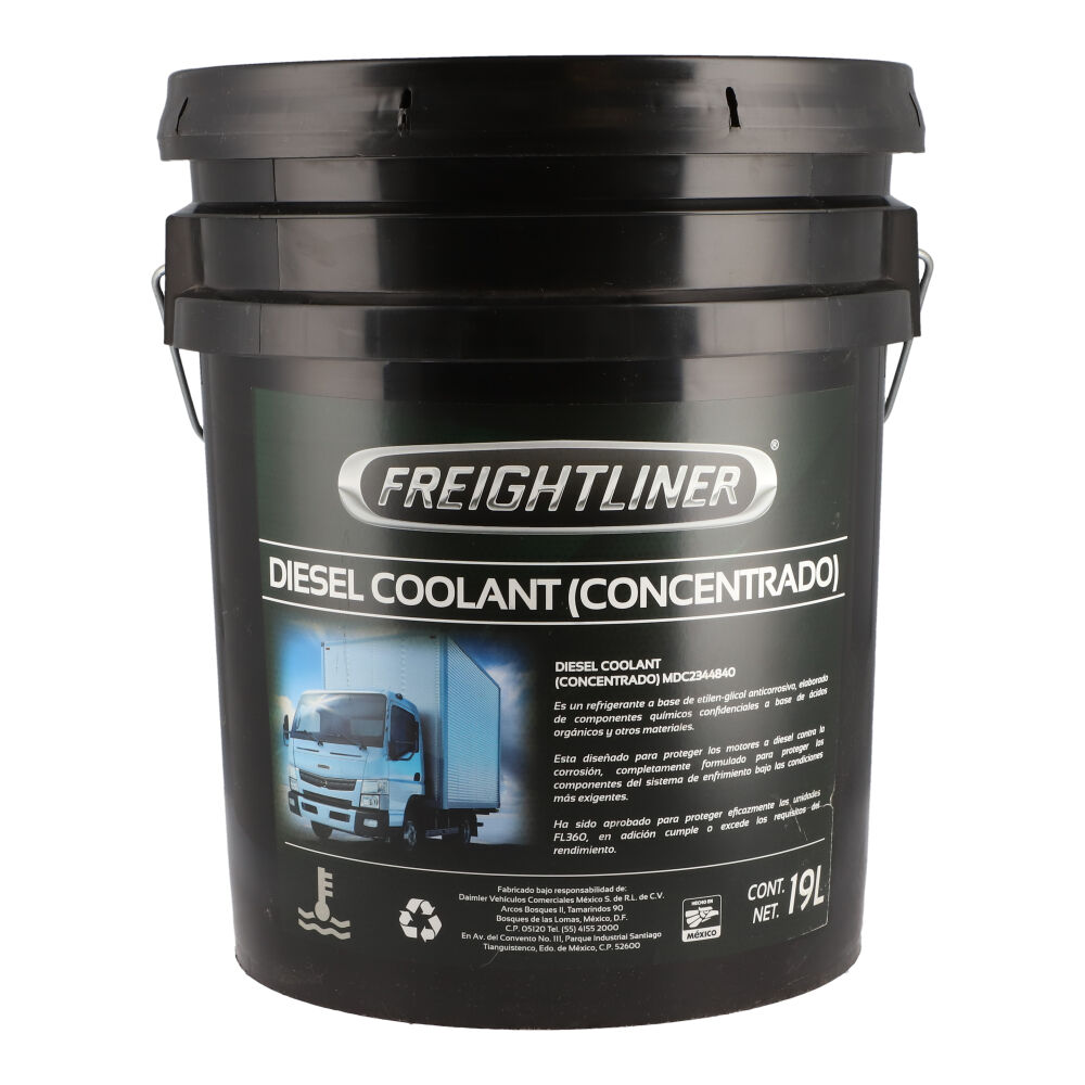 Anticongelante Cubeta 19 litros, Marca del producto: Freightliner
