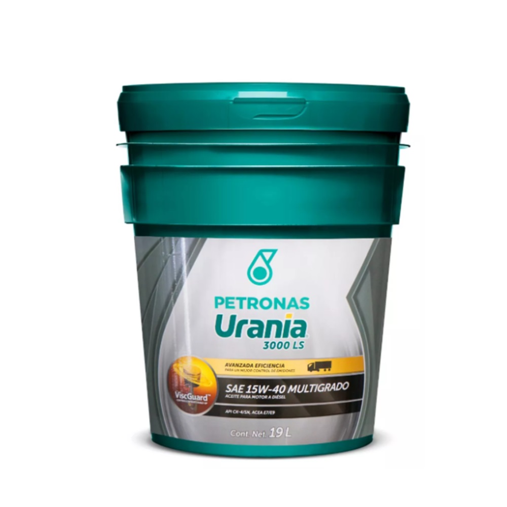 Aceite Urania 3000 LS 15W-40 CK-4, cubeta 19 litros