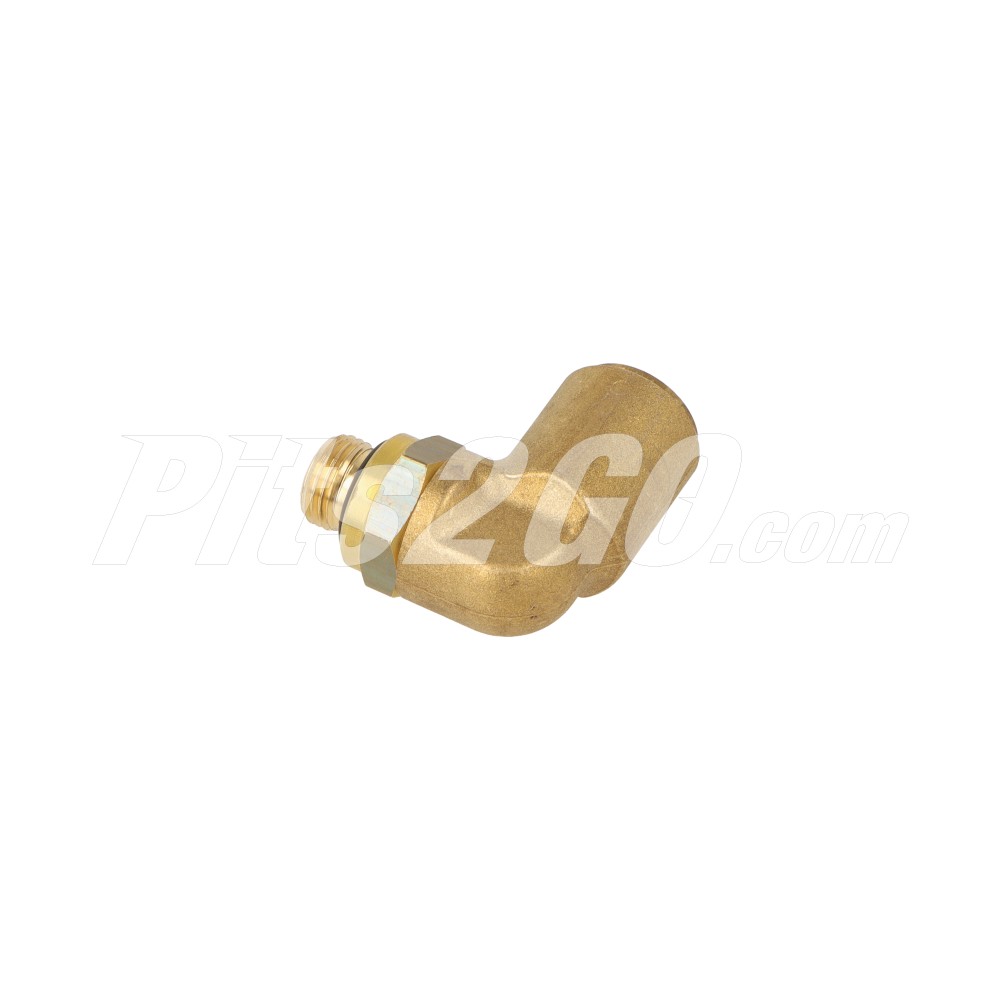 Niple angular  m16x1.5, 5/8 para Tractocamión, Marca Volvo, compatible con FH image number 3