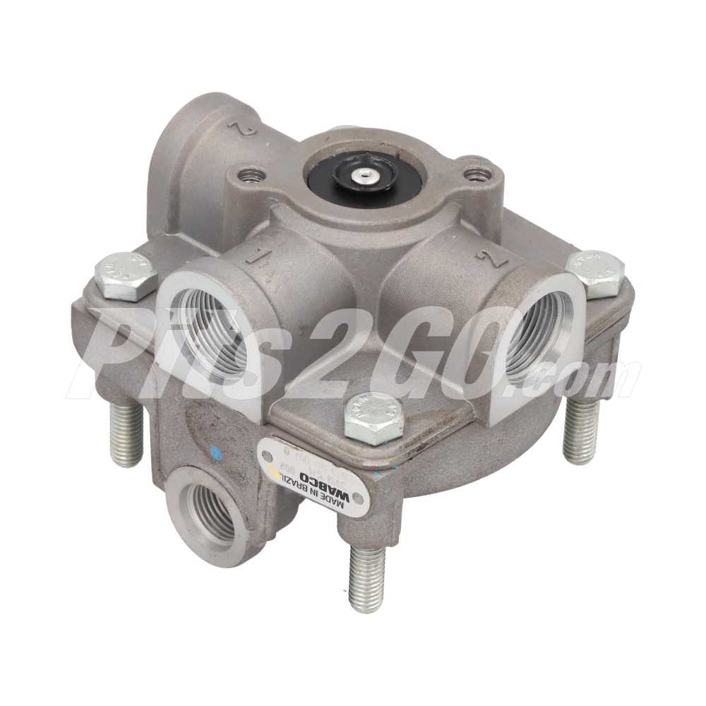 Válvula reveladora para Tractocamión, Marca Wabco, compatible con Columbia image number 2
