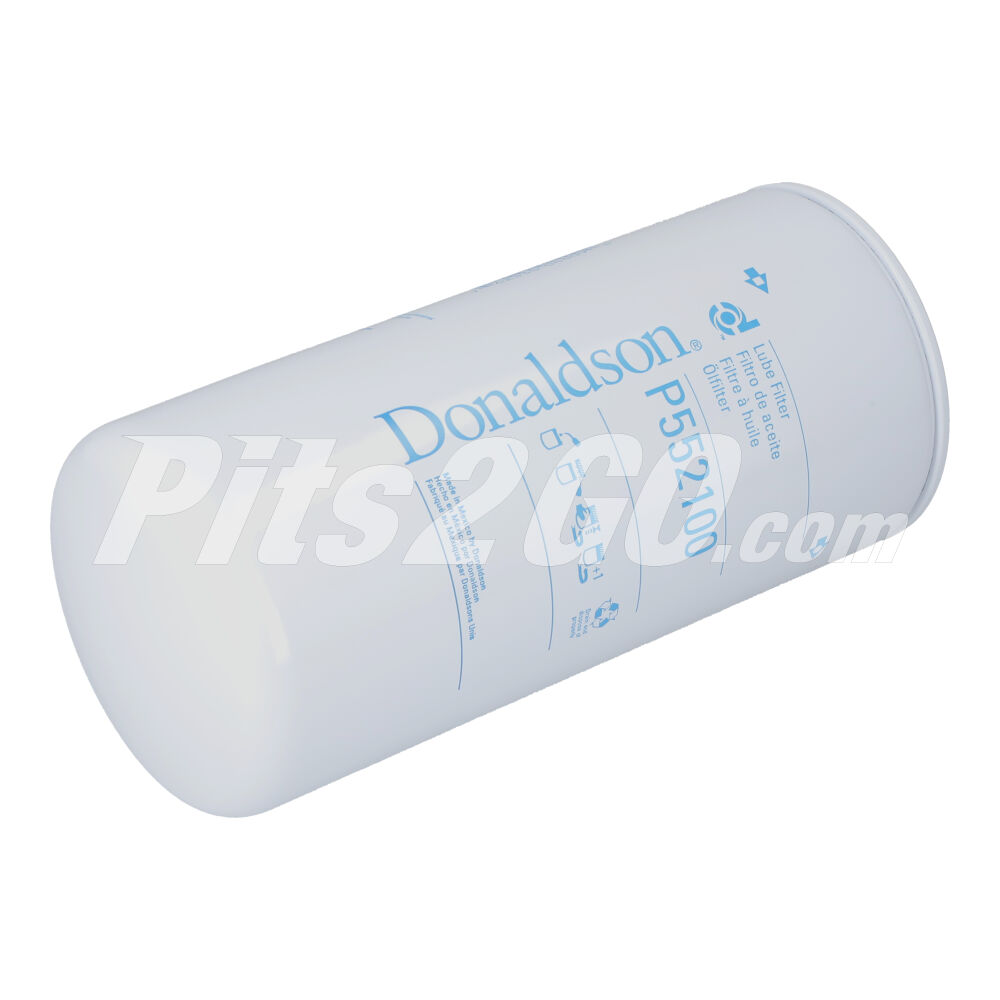 Filtro de aceite para Tractocamión, Marca Donaldson, compatible con Genérico