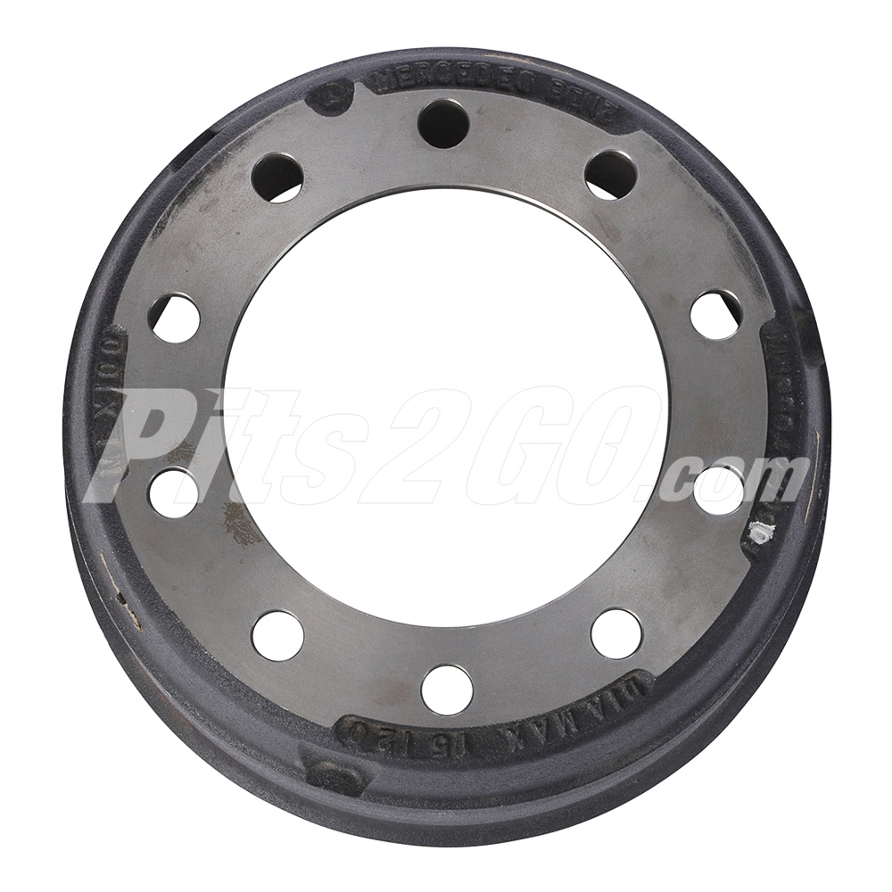 Tambor delantero, para Tractocamión, Marca del producto: Fumaq, compatible con: Genérico,número de parte: MB0004230901 image number 2