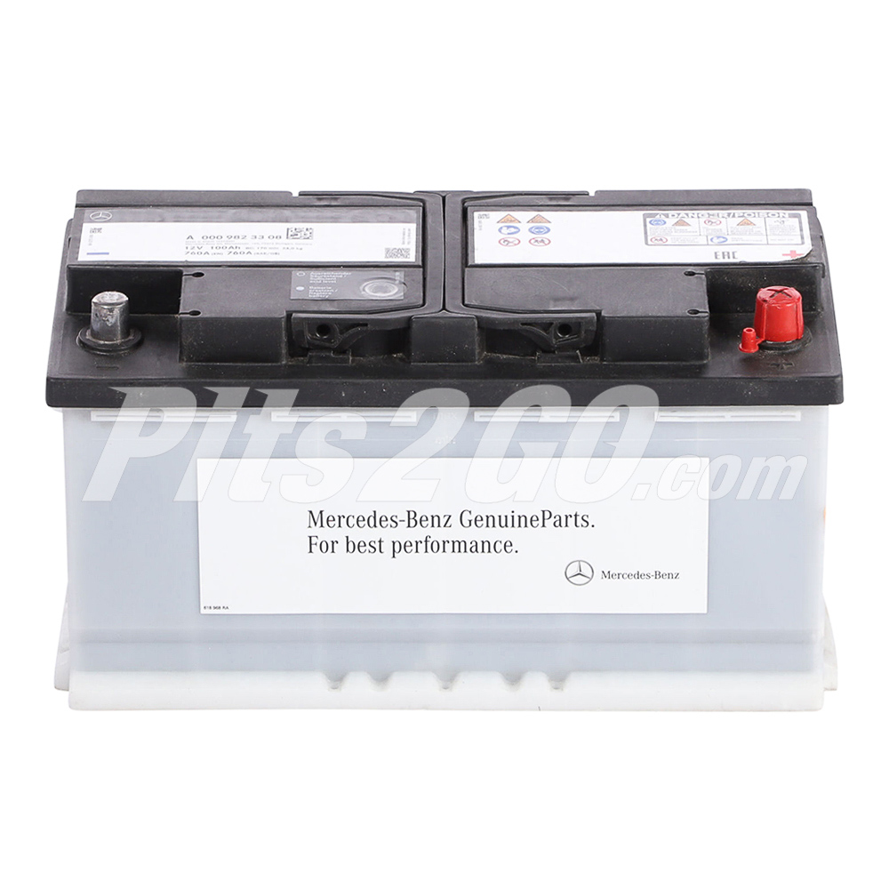 Batería Mercedes Benz 12v 100 ah para Vanes, Marca Mercedes-Benz, compatible con Sprinter image number 1