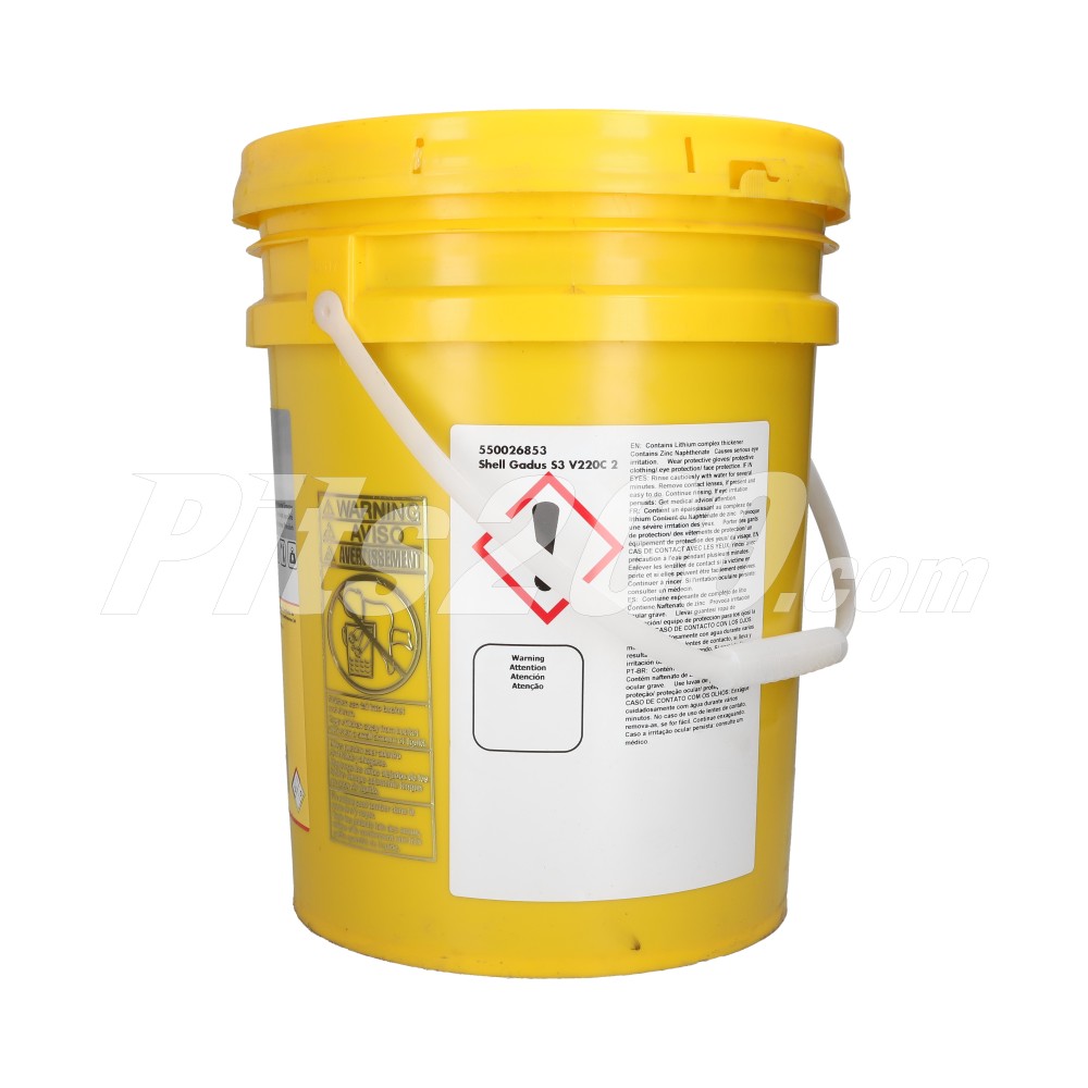 Grasa multipropósito Gadus 18 kilogramos, para Tractocamión, Marca del producto: Shell, compatible con: FH,Número de parte: 550026853 image number 1