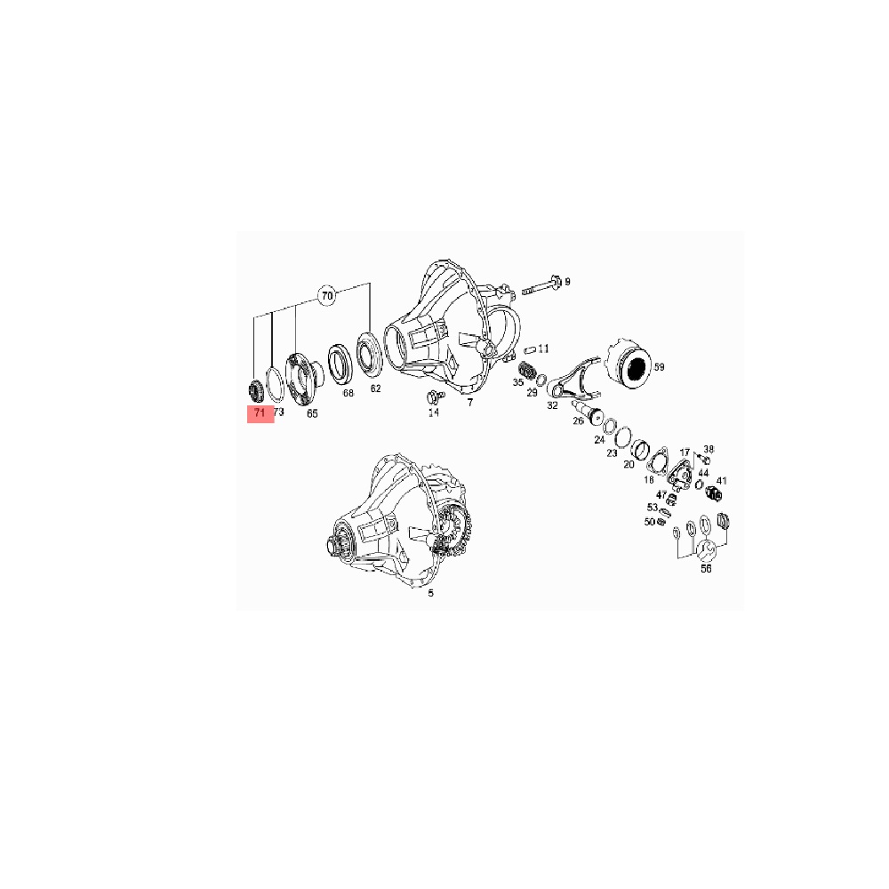 Tuerca para Buses, Marca Mercedes-Benz, compatible con IBC y OC500