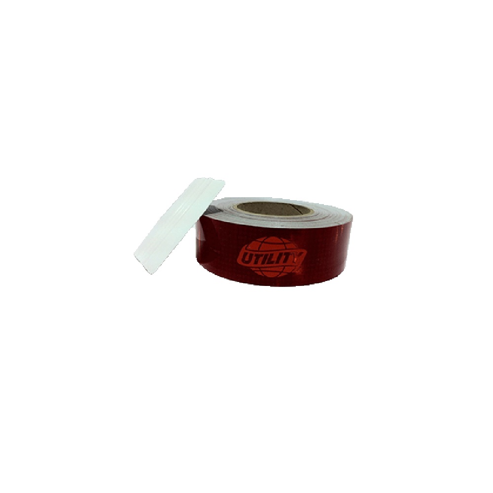 Cinta reflectante uti, conspicuidad, logotipo de utilidad, rut150rs para Remolques, Marca Great Dane, compatible con Cajas