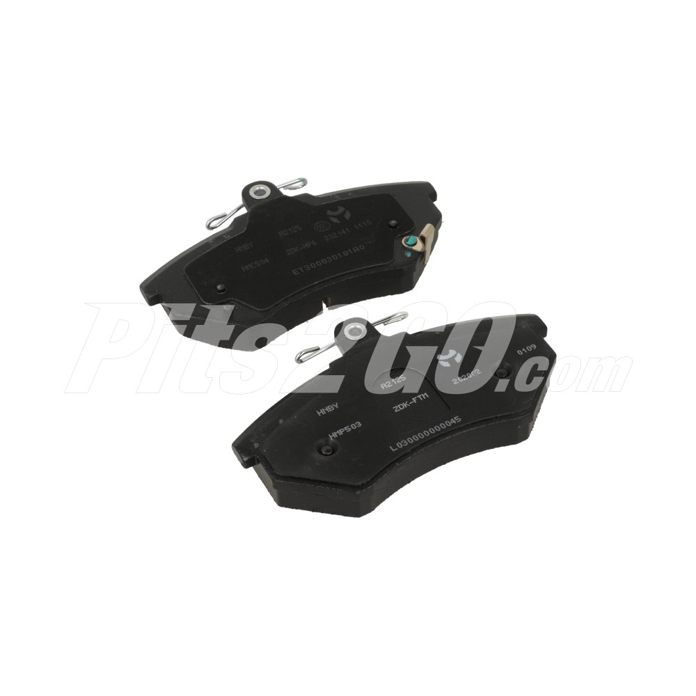 Conjunto de pasta de freno delantero para Camión, Marca Foton, compatible con Foton image number 2