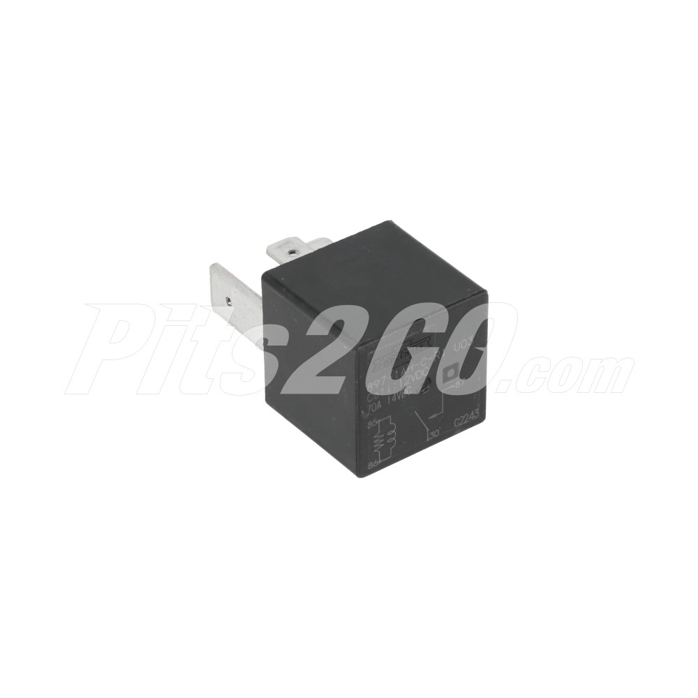 Relevador 70a 12v 4 patas para Tractocamión, Marca Volvo, compatible con FH image number 2