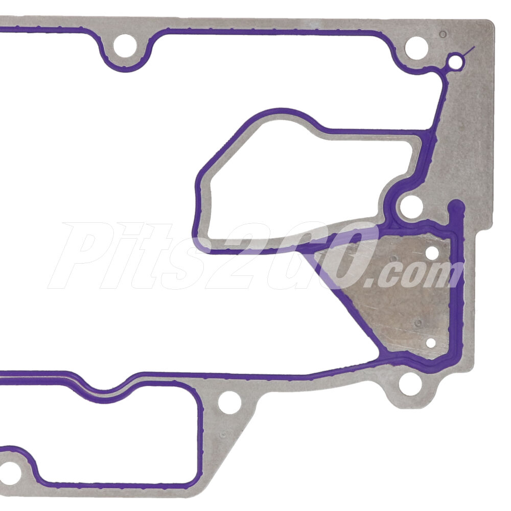 Junta del filtro del enfriador de aceite al cárter para Tractocamión, Marca Detroit Diésel, compatible con Serie 60 image number 3
